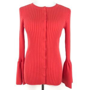 CAbi Trumpet Cardi Bell Sleeve Cardigan 5285